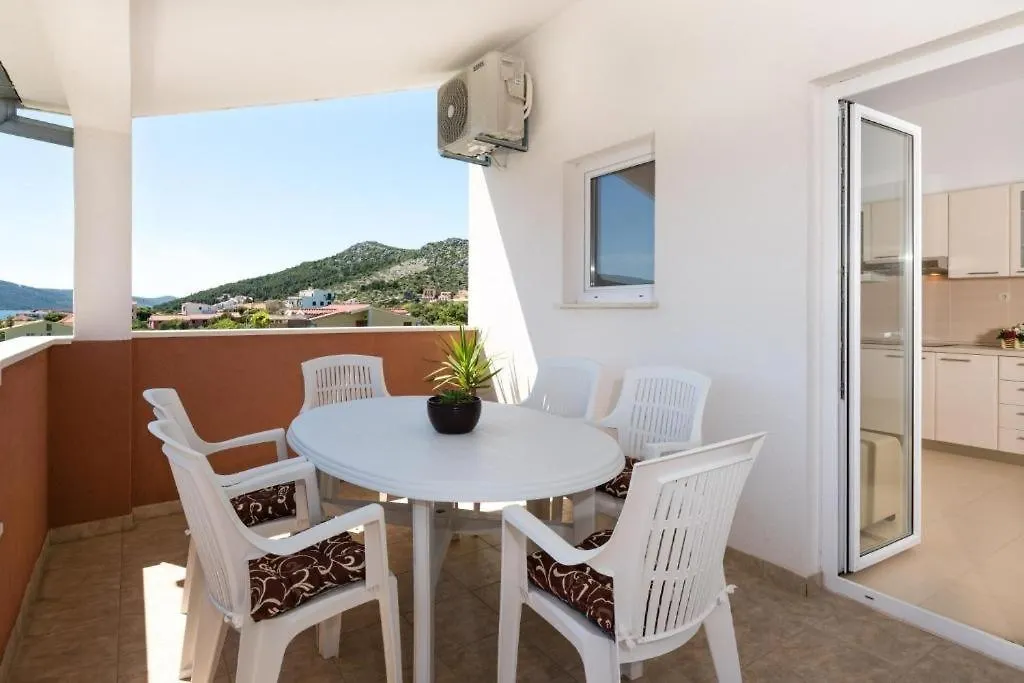 Apartment In Seget Vranjica With Sea View, Terrace, Air Conditioning, Wifi 5142-4 0*,  Croatia